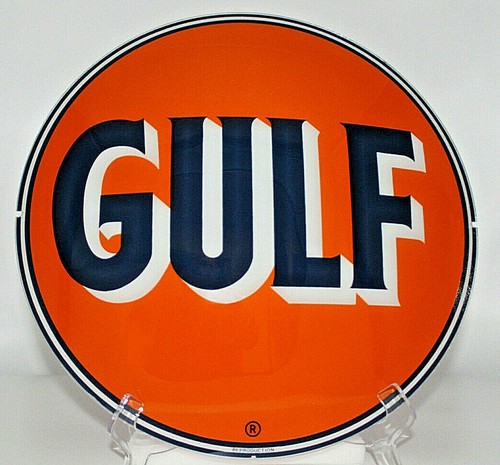 Gulf glass face for gas - gulf,