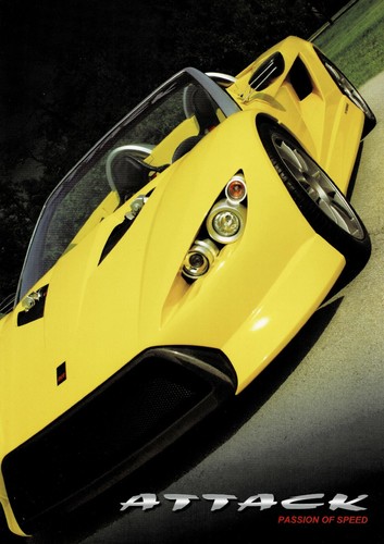 Attack roadster car made - attack,