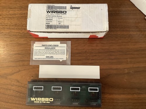 Wirsbo uponor zone control - wirsbo,