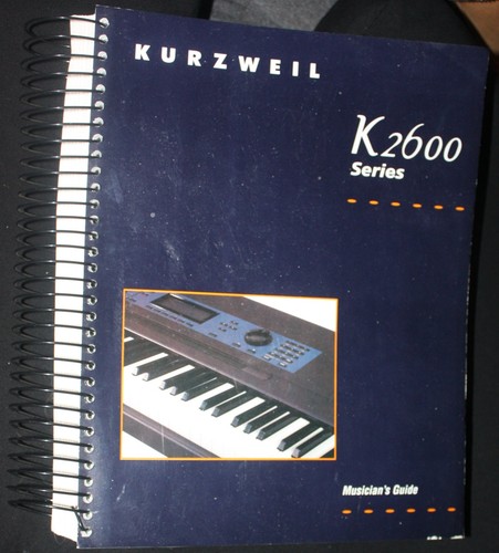 Kurzweil 2600 series - kurzweil, k
