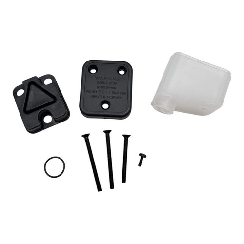 Front brake fluid reservoir