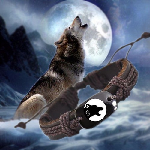 Howling wolf leather - howling,