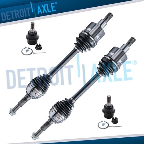 4pc 4wd front axles - 4pc,