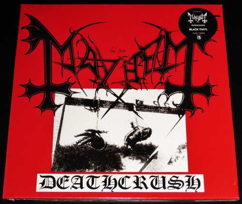 Mayhem deathcrush black - lp,