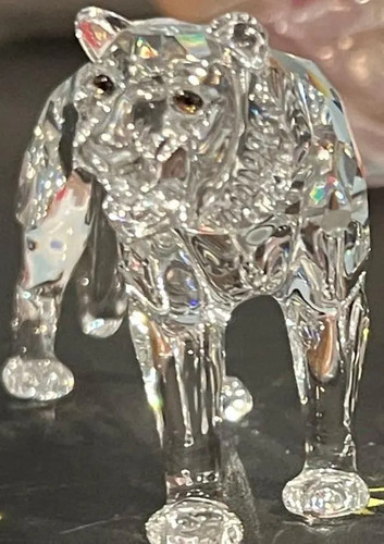 Swarovski crystal tiger and - tiger,