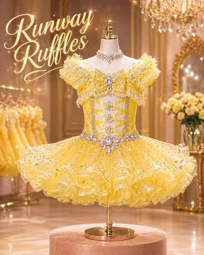 Custom glitz pageant dress - custom,