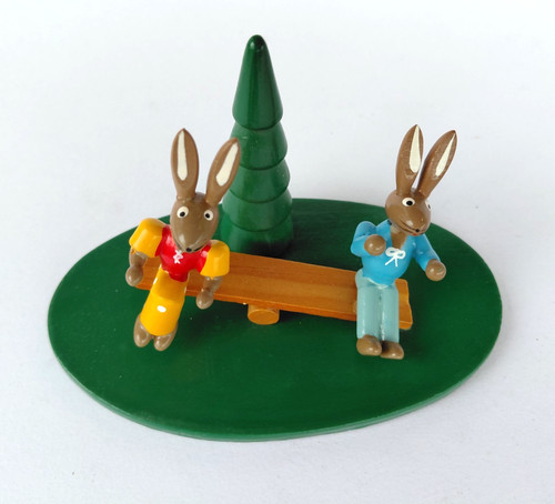 Vintage german wooden easter - vintage,