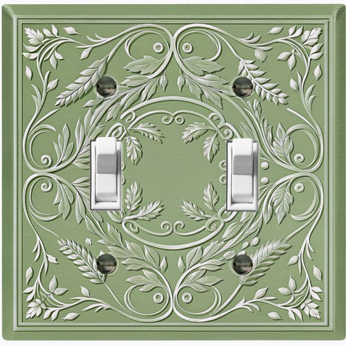 Metal light switch outlet - light,