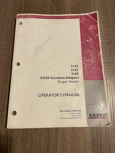 Case 2142 2152 - ih, 2162