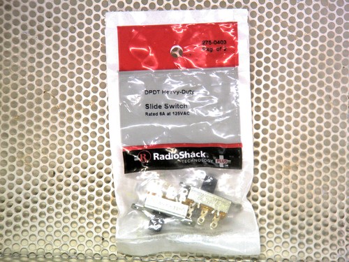 Radioshack dpdt heavy - radioshack, heavy-duty