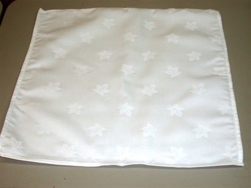 Jacquard napkins leaf - (6),
