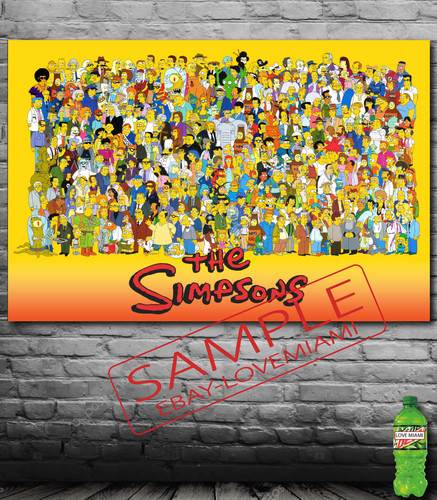 New the simpsons wall art - the,