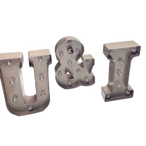Light marquee letters i - letters,