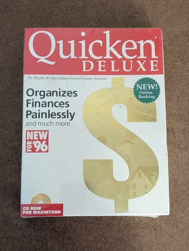 Quicken deluxe macintosh - quicken,