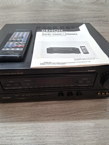 Denon avr 2000 receiver tested - denon,