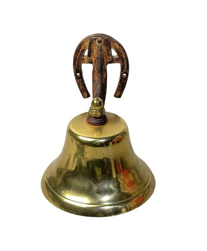 Vintage brass farm school - brass,