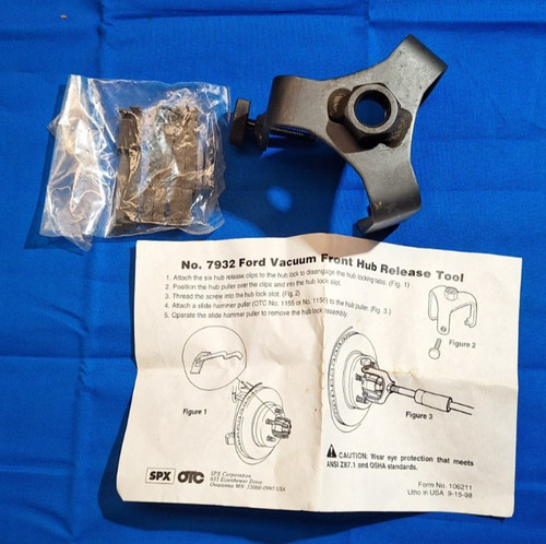 Otc ford vaccum front - vaccum, hub
