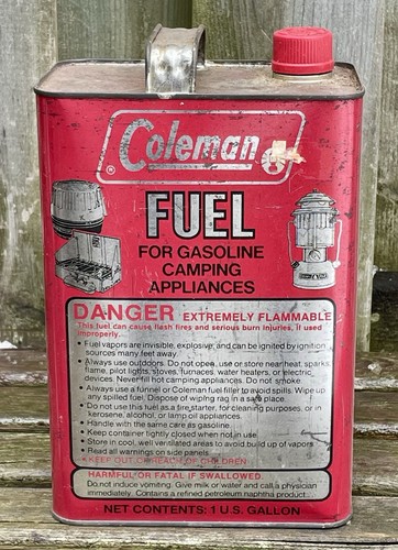 Vintage coleman usa camp fuel - usa,