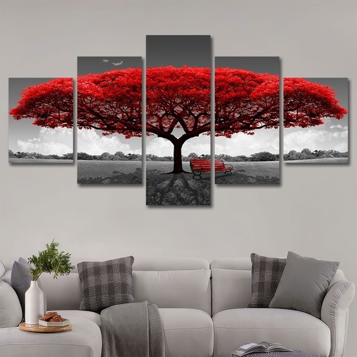 Framed 5pcs canvas print - framed,