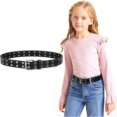 Kids double grommet - belt, for