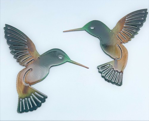 Hummingbird autumn green - autumn, pair