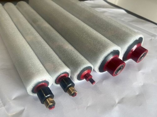 Rubber roller set - roller, for