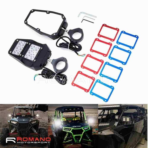 Rear view side mirrors led - rear,