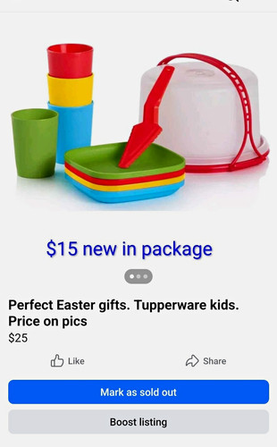 Tupperware kids pretend - kids,