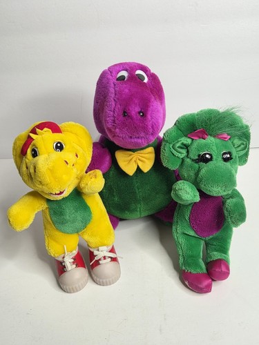 Vintage barney friends plush - vintage, &