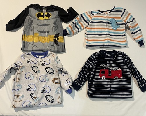 Boys footed pajamas lot - 3t,