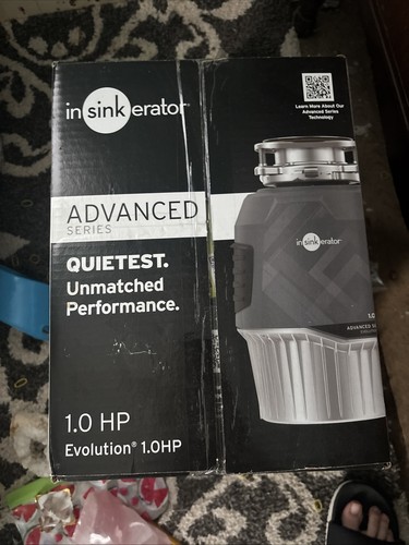 New insinkerator evolution 1hp - evolution,