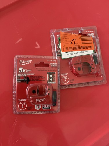 Milwaukee copper pipe cutters - copper,