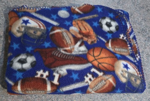 Plush sports theme - sports, throw