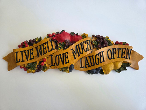Live well love - live, laugh
