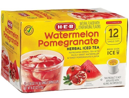 Pomegranate watermelon herbal - pomegranate,