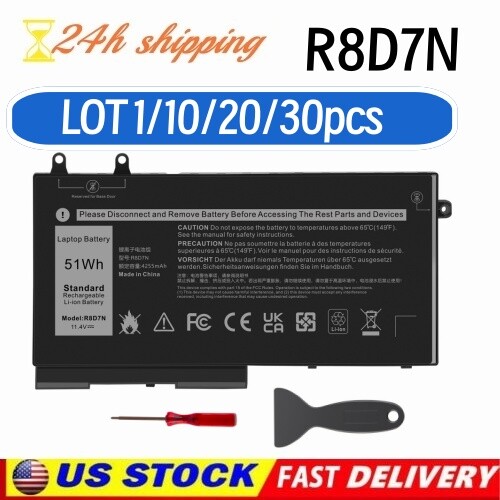 Lot r8d7n battery - battery, dell
