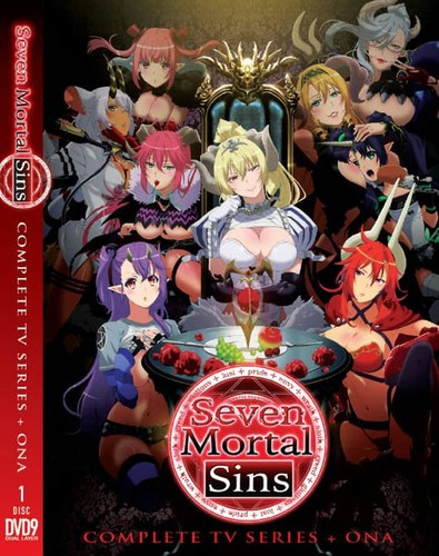 Dvd anime seven - dvd, sins