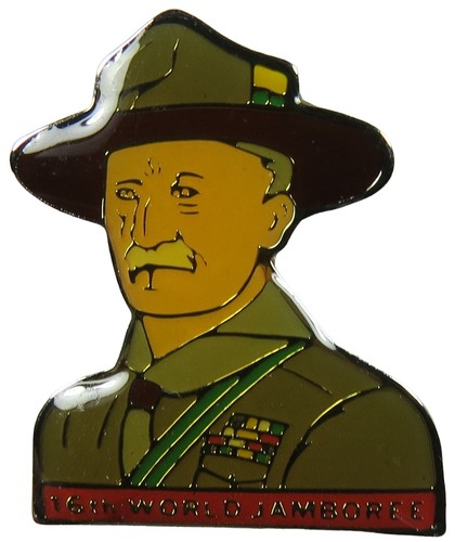 Baden powell hat pin - powell,