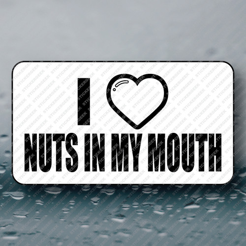 Heart nuts mouth - my,