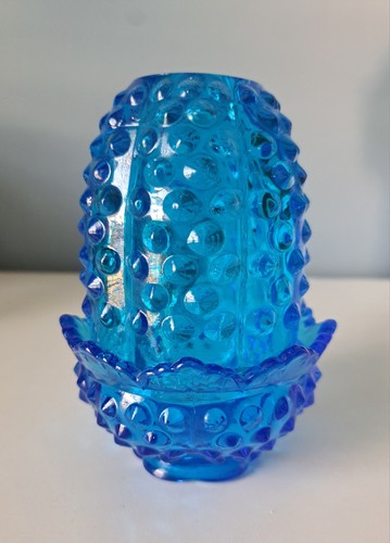 Fenton colonial blue hobnail - colonial,