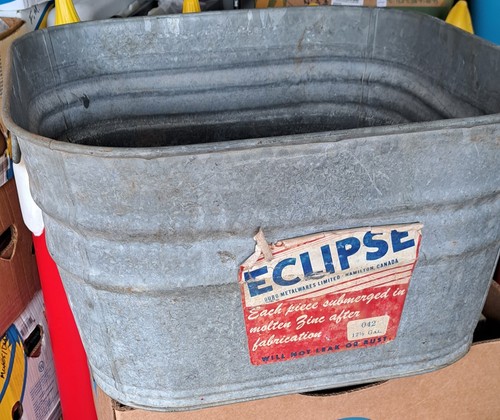 Vintage galvanized steel - vintage,