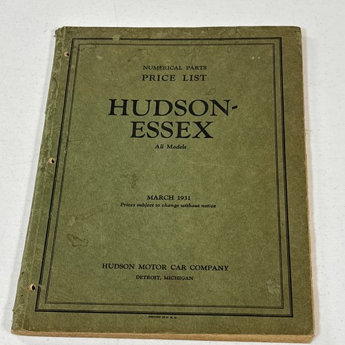 Original 1931 hudson essex - 1931, hudson-essex