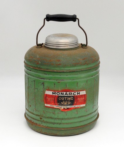 Vintage monarch metal jug - vintage,