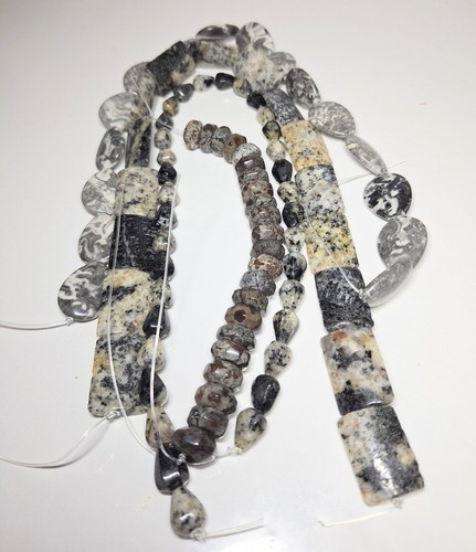 Large bead lot gemstone - large,