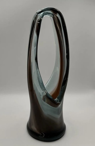 Vintage murano style sky blue - sky,