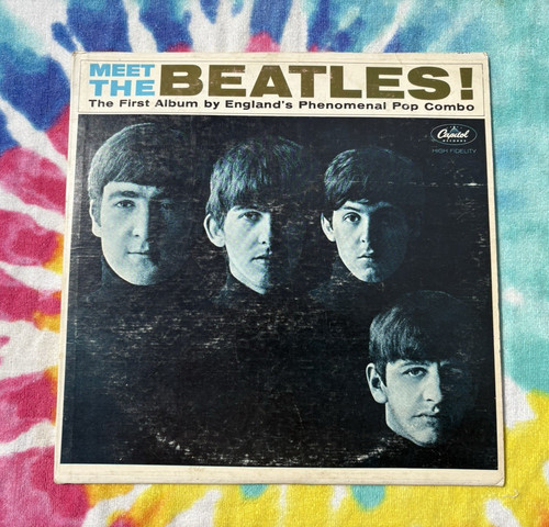 Meet beatles vinyl record - meet,