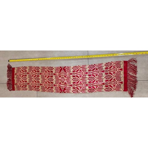 Club echo scarf red gold - echo,