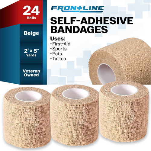 Rolls self adhesive - 24-rolls, bandage