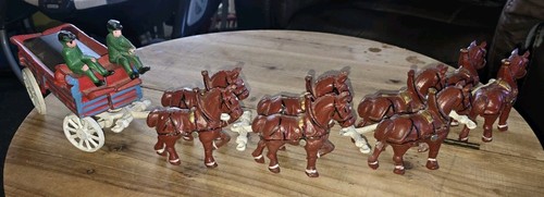 Vintage cast iron horse - vintage, drawn