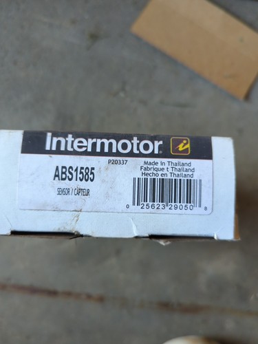 Intermotor abs1585 sensor - intermotor,